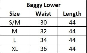 ASH GREY SWEATPANTS – BAGGY FIT, BLACK GRAPHIC