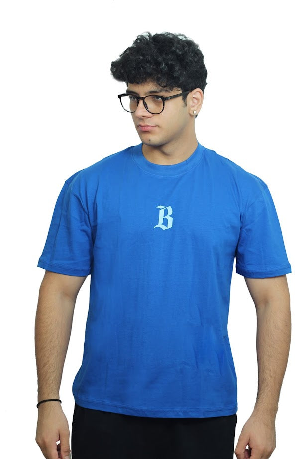 BUYCEPS OVERSIZE T-SHIRT ROYAL BLUE