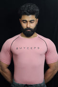 BUYCEPS COMPRESSION T-SHIRT FLAMINGO PINK