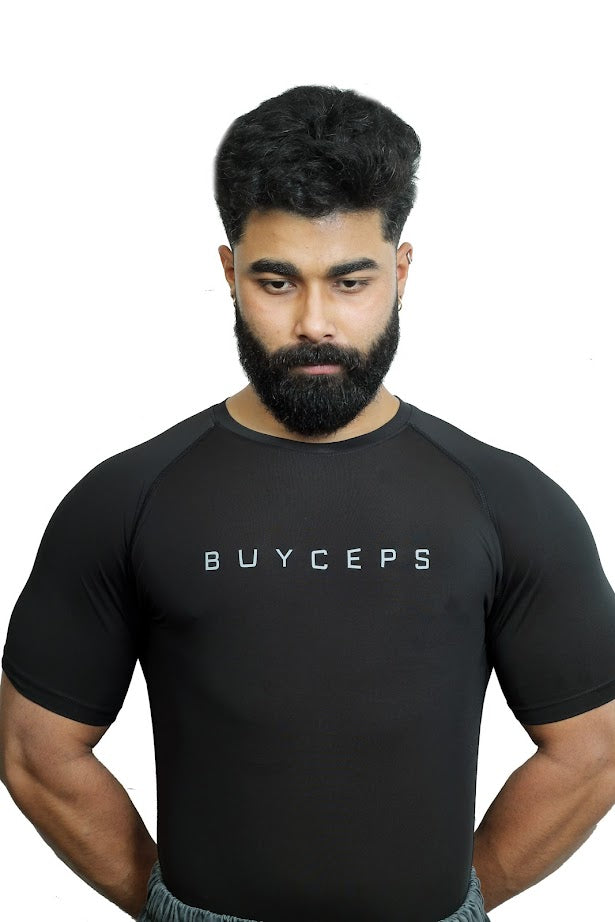 BUYCEPS COMPRESSION T-SHIRT BLACK
