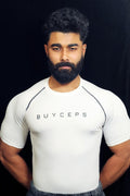 BUYCEPS COMPRESSION T-SHIRT WHITE